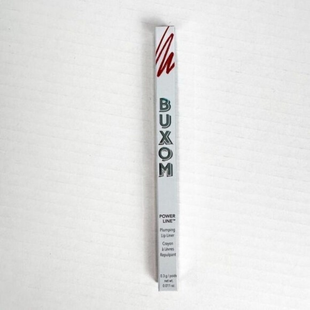 5/$20 Buxom Power Line Plumping Lip Liner Real Red Full Size 0.3g NIB